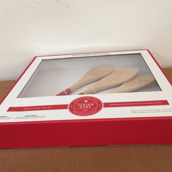 Williams Sonoma Junior Chef Wood Tool Set - Picture 2 of 6